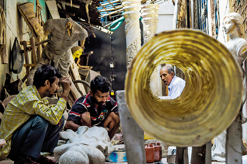 August 2016: Kumartoli in Kolkata, West Bengal