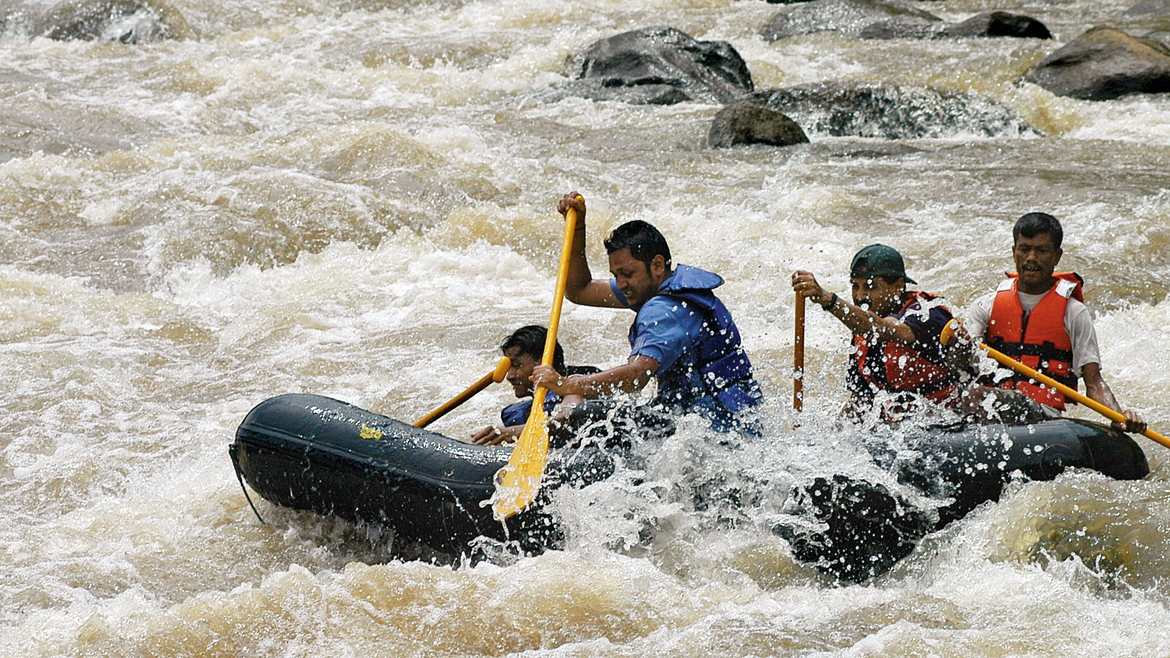 River rafting in Assam