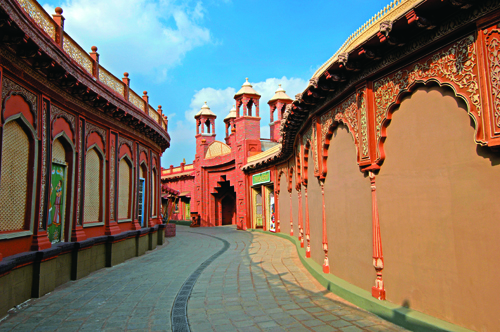 An alley in Eureka, the central block of RFC