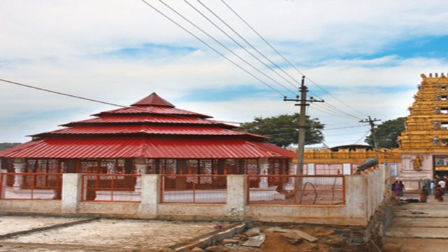 Premises of the Anjaneya Swamy Temple