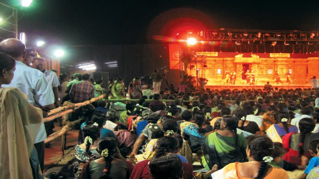 A dance performace at Natyanjali