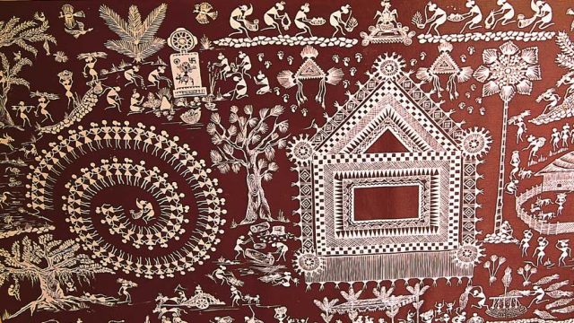 A Warli painting