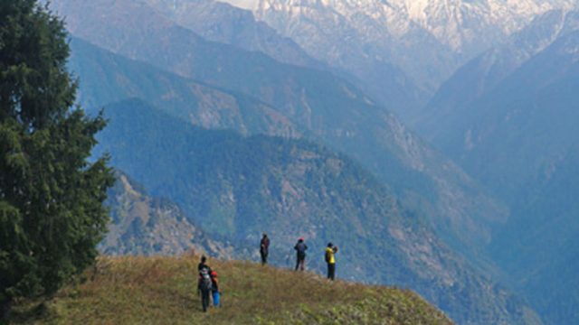 Striking vistas of Tirthan valley from Rakhundi Top