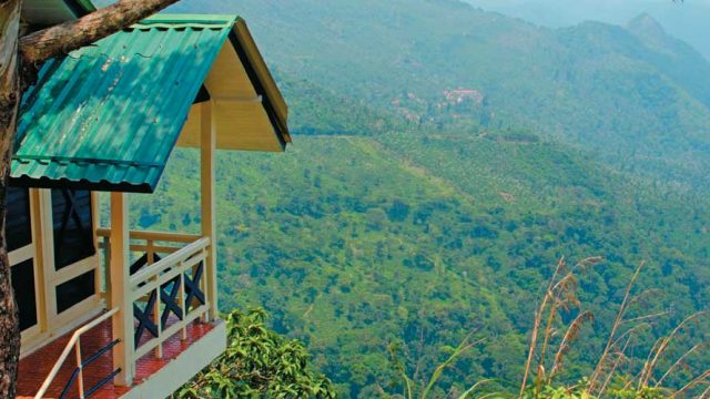 Expansive views of the Cardamom Hills from Ponmudi