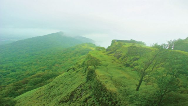 Stunning views from the top of Karnala Fort