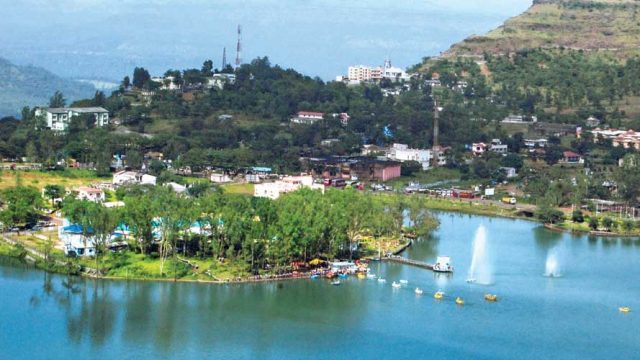 Saputara lake, a popular spot for boating