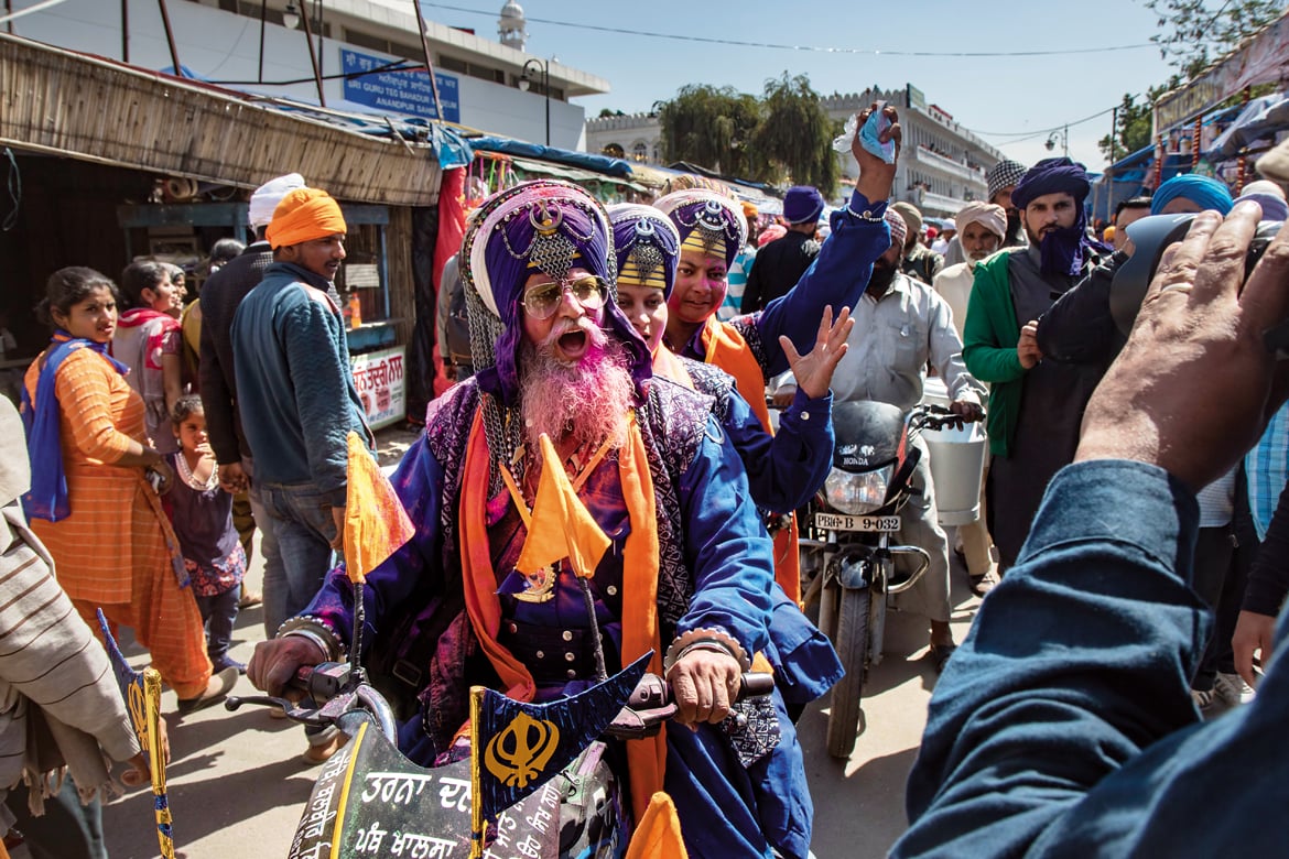 The carnival is marked by a mix of modernity and traditional rituals