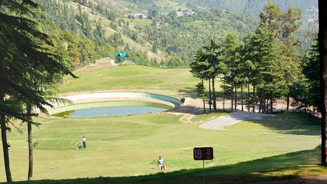 The golf course at Naldhera