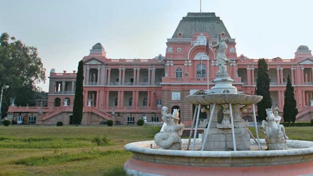 Fountain at Sainik School, Kapurthala