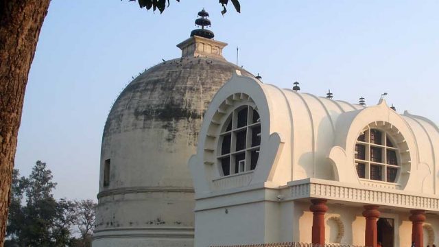 The Parinirvana Temple with the Parinirvana Stupa, Kushinagar