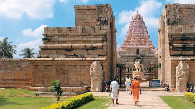 Entrance of Brihadeesvara Temple, Gangaikondacholapuram