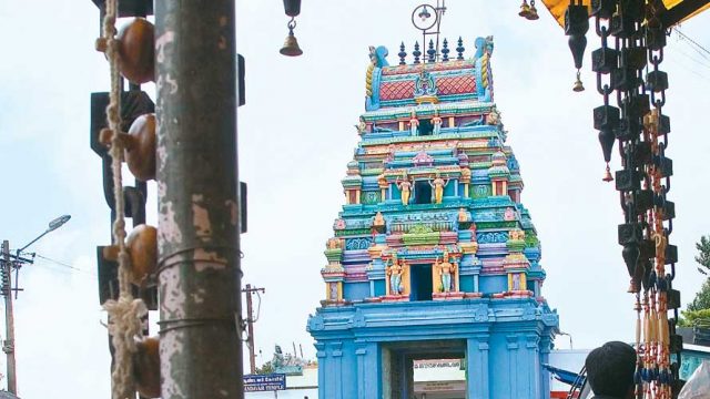 A temple at Palani Hills