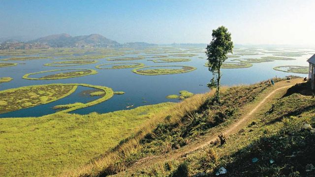 The serene waters of Loktak Lake