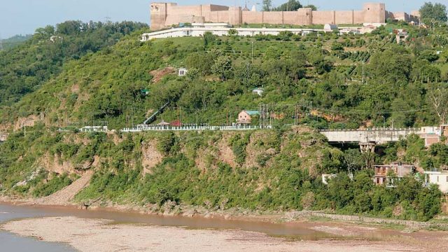 Bahu Fort beside the Tawi River, Jammu