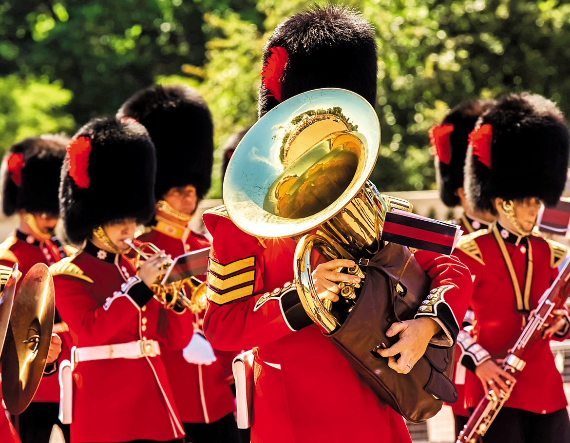 October 2017: Change of Guard Ceremony, Buckingham Palace