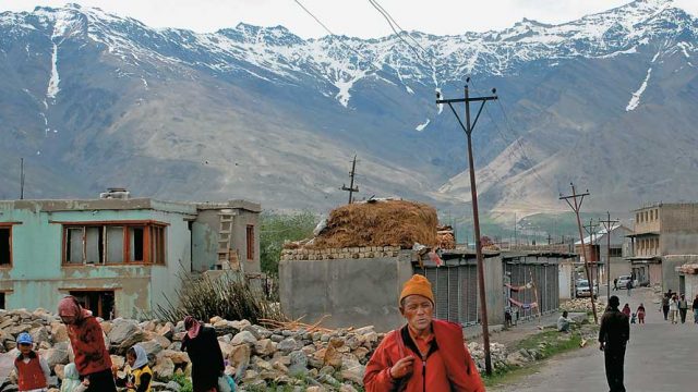 The base for treks in Zanskar