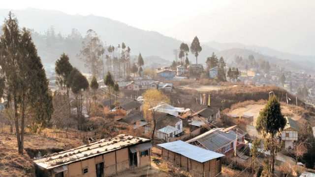 View of Bomdila