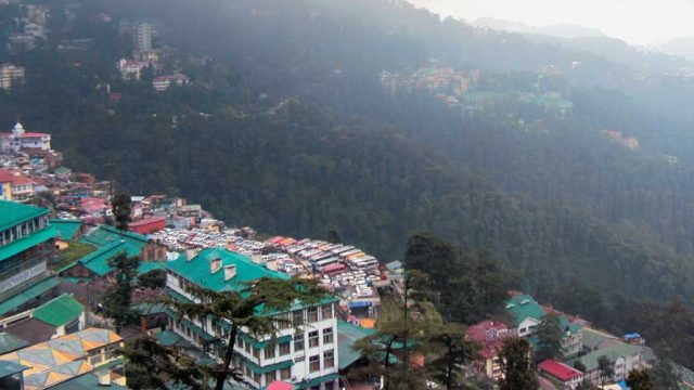 A bird’s eye view of Shimla