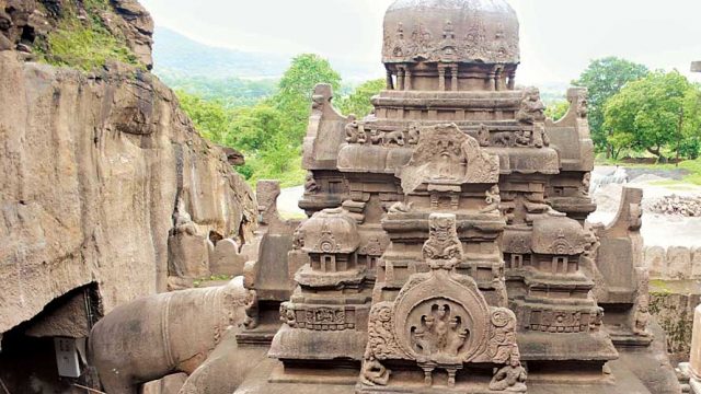 The magnificent Kailash Temple, Ellora