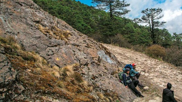 Beautiful views on the Singalila trek