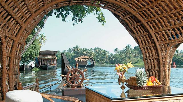 Houseboats offer a fantastic way to experience the backwaters