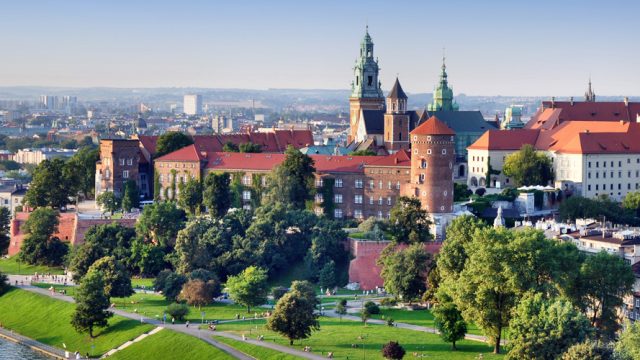 A view of Krakow