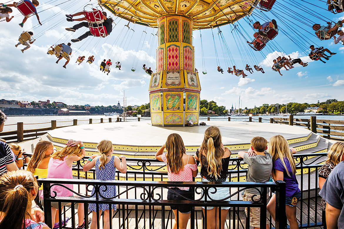 STOCKHOLM, SWEDEN: A visit to the Gröna Lund amusement park is almost a rite of passage for every Swede