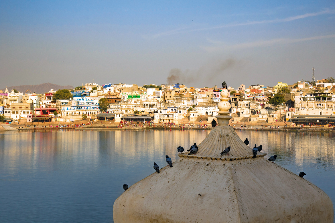 The holy Pushkar Lake