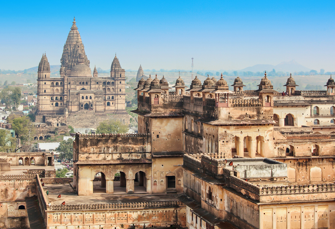 Chaturbhuj Temple in Orchha in Madhya Pradesh