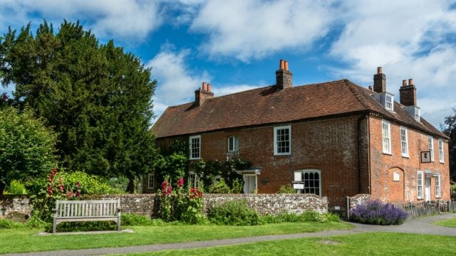 Jane Austen's home in Hampshire, England