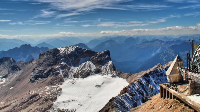 View from Zugspitze