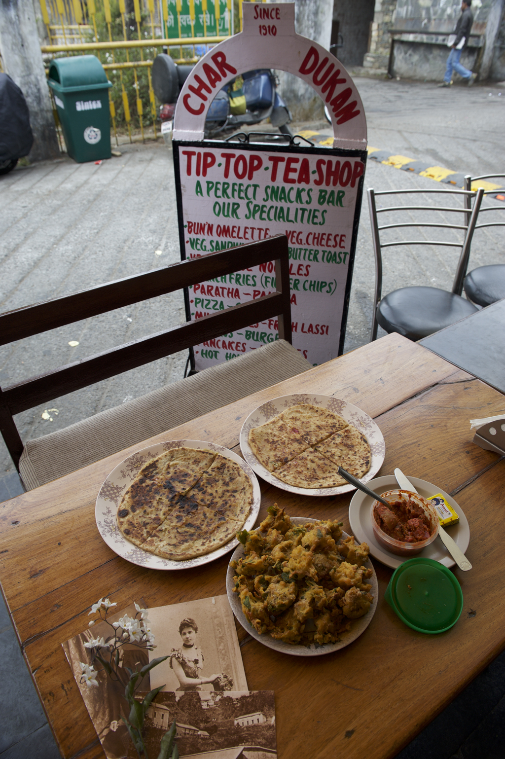 Hill favourites at Tip Top tea shop in Char Dukan