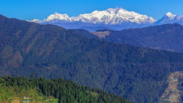 Kanchenjunga as seen from Sandakphu