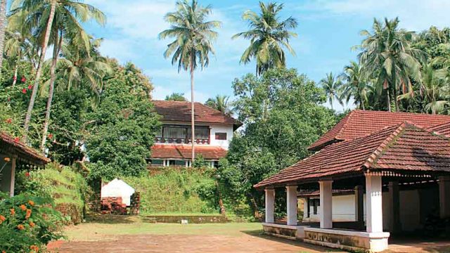 The 300-year-old heritage building was the former home of powerful fuedal lords