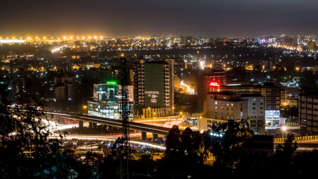 Cityscape of Addis Ababa