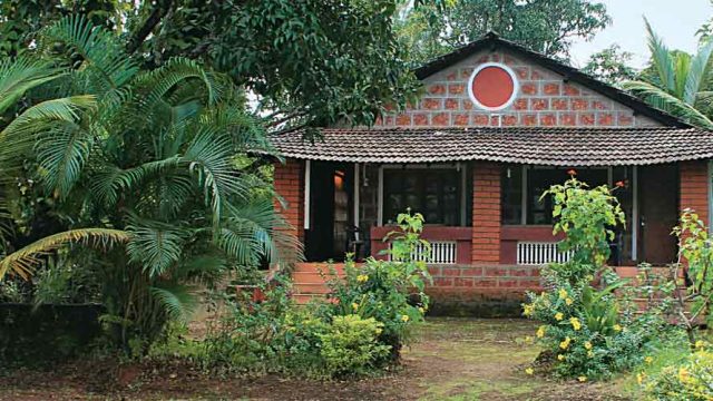 The simple yet elegant interiors and verdant environs of Dhuri Homestay