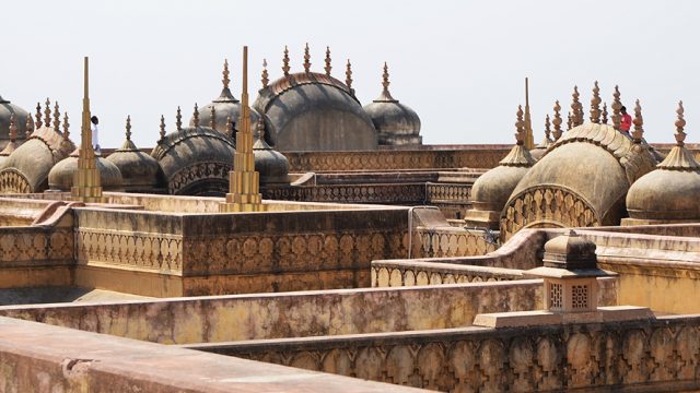 Domes and spires of Nahargarh Fort