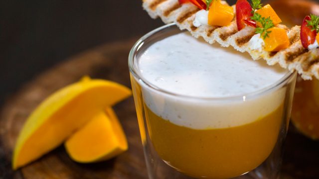 Chilled Mango Cappuccino anyone?