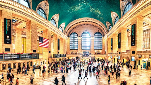 The main foyer of Grand Central Station