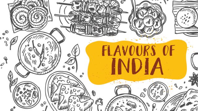 India has a wide variety of flavours
