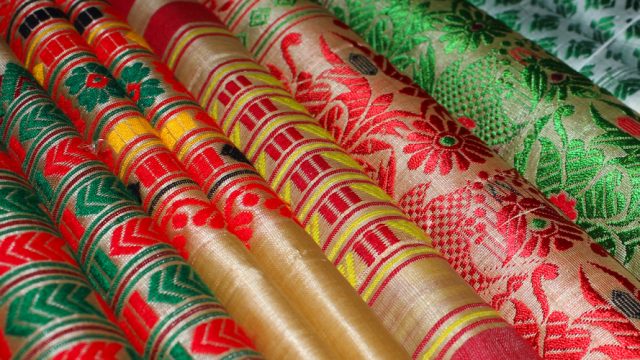 Traditional Assamese mekhela-chador