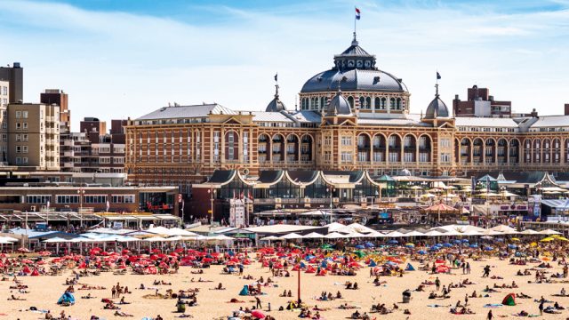 Hotel Kurhaus in Scheveningen, located near the beach