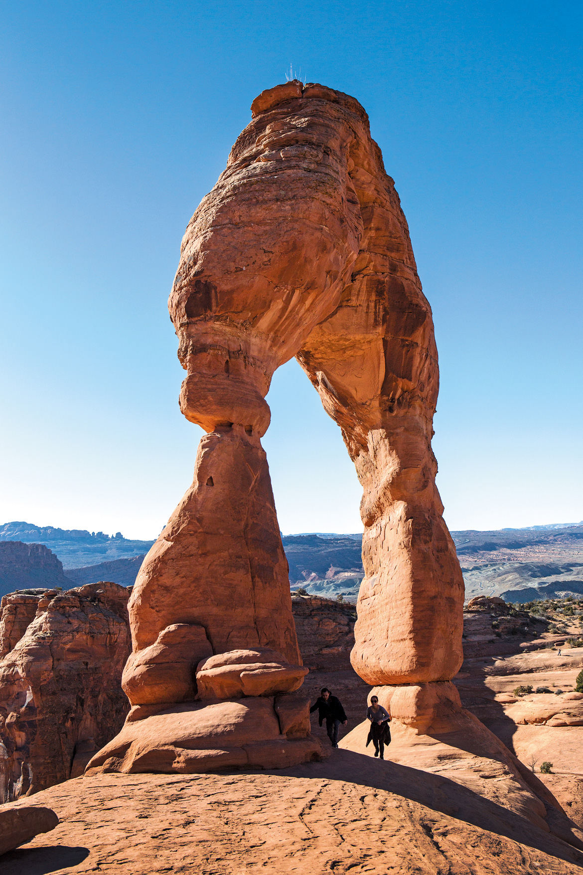 Delicate Arch at the Arches National Park is Utah’s most famous landmark