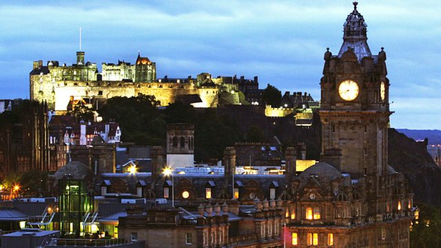 A view of Edinburgh from Carlton Hill