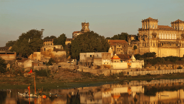 Naulakha Palace, a palace converted to a museum by the royal family of Gondal