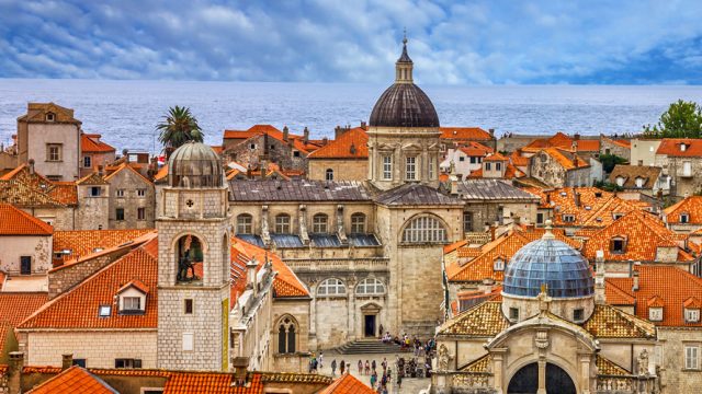 The scintillating architecture from the old city of Dubrovnik