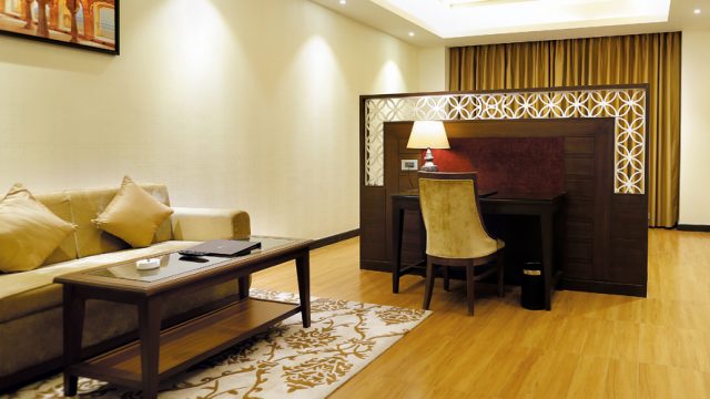 The executive room at the Regenta LP Vilas, Dehradun