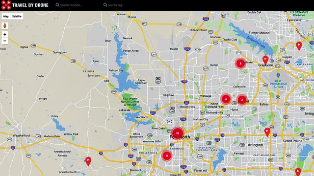 Travel by Drone gives a bird's-eye view of the world
