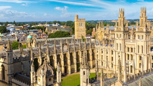 The historical Oxford University continues to be a popular location for students